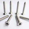 Vít gỗ Inox đầu bằng